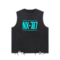 Snow Washed Raw-Hem Tank Top